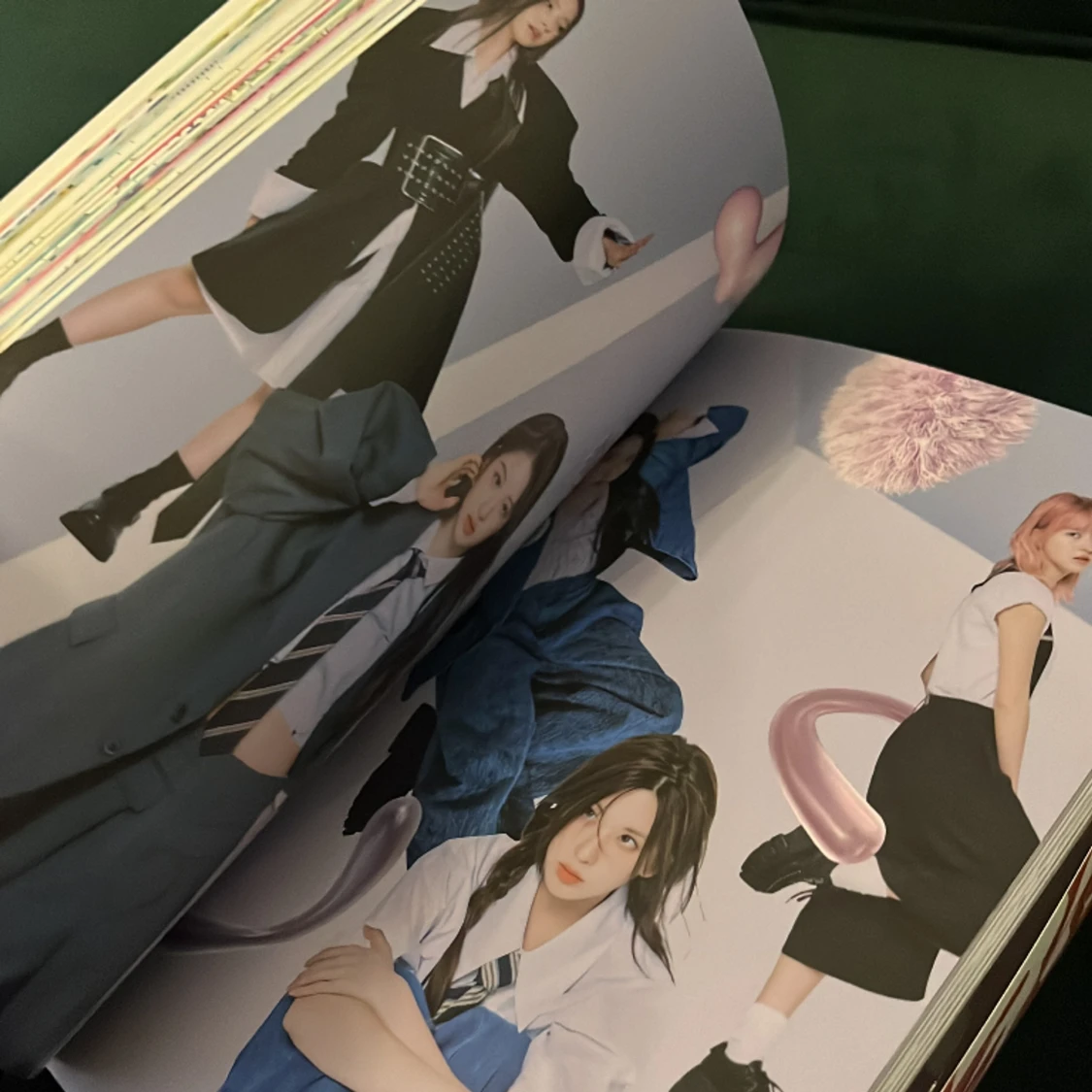 NMIXX photobook och Cd 2nd ep FE304 blood version - 91