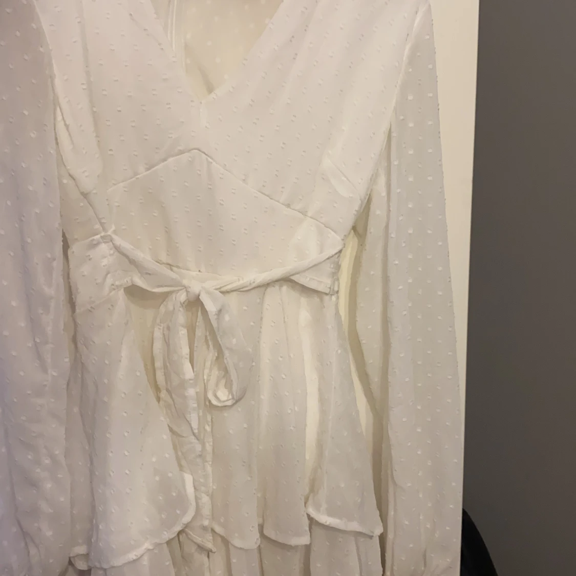 Fin vit klänning  - 91