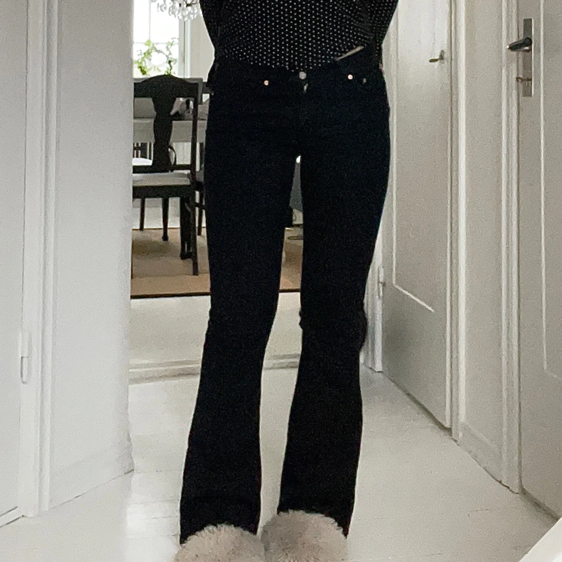 Lågmidjade jeans