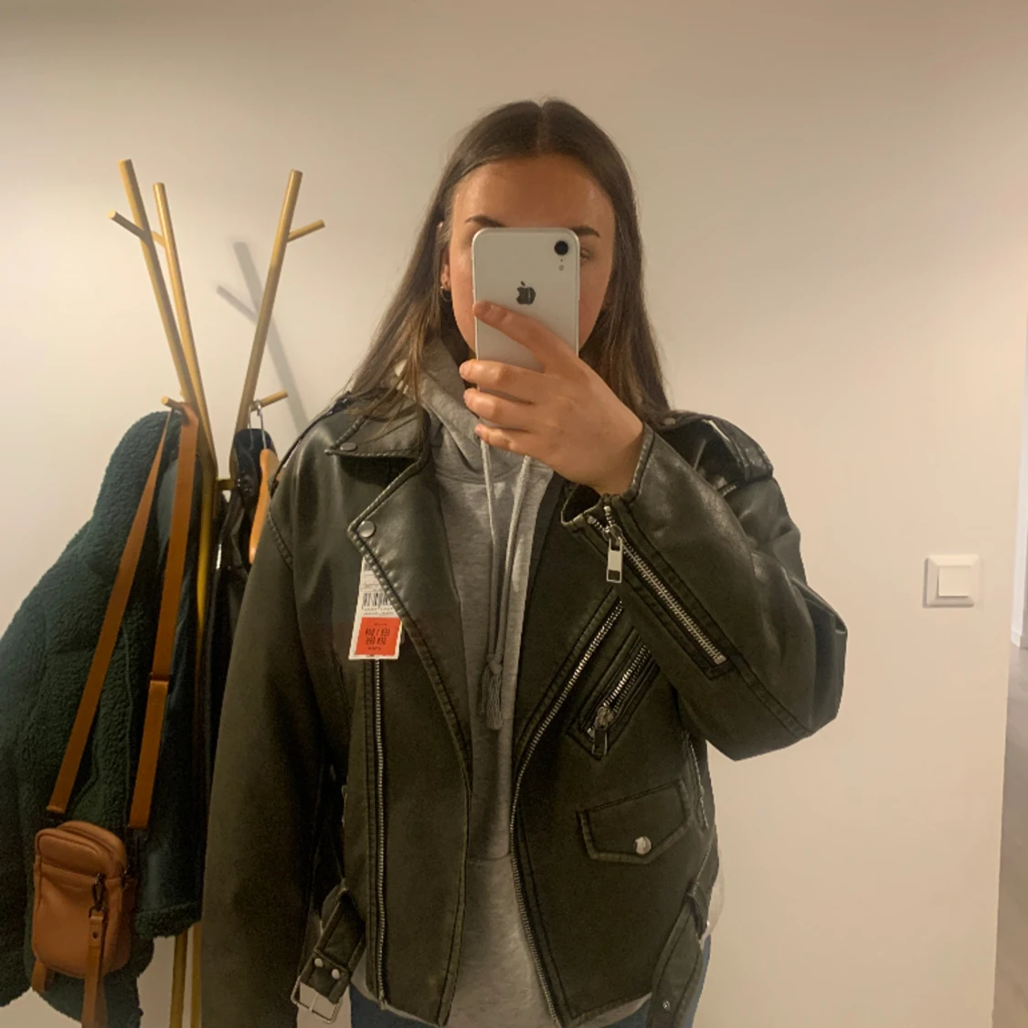 Fake skinnjacka - 91