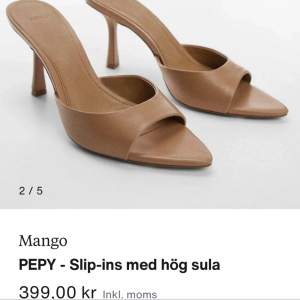 Klackar från MANGO i storlek 38! Aldrig använda men prislapp och låda kvar! Helt slutsålda från förra årets kollektion  