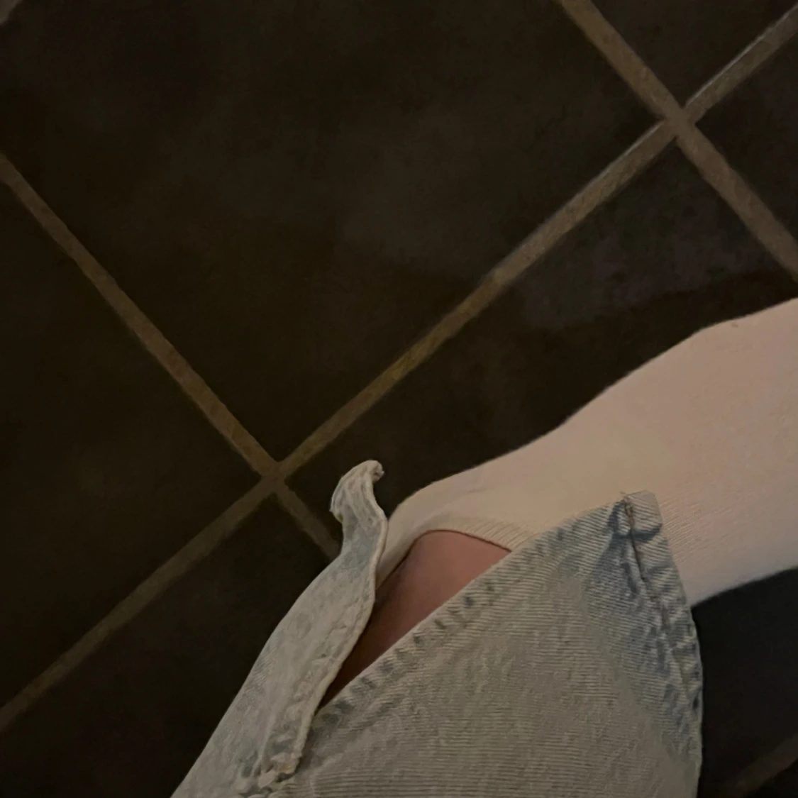 Högmidjade jeans  - 90