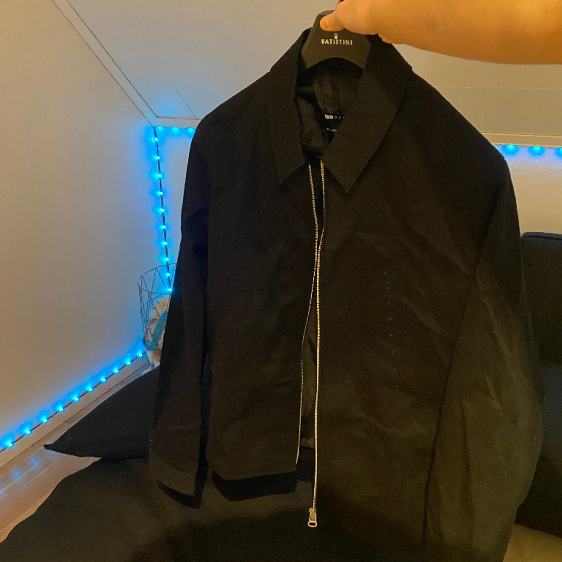 Svart vårjacka - 90