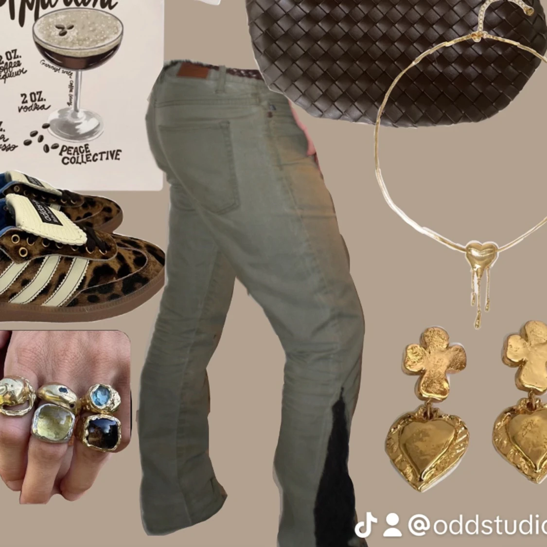 Jeans med spets  - 91