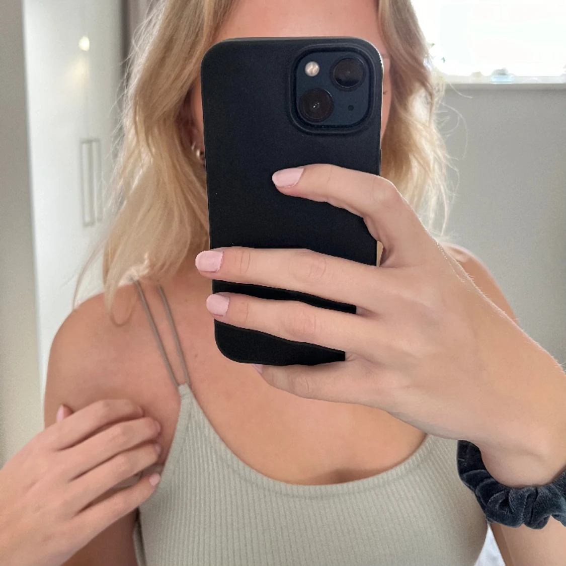 Mint/pastellgrön topp - 90