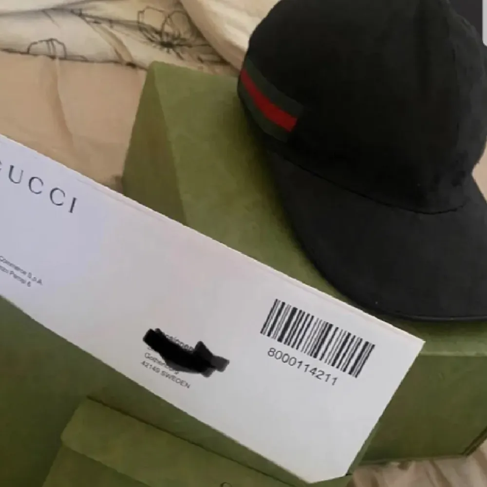 Säljer nu min gucci keps i storlek:M 8/10 skick . Accessoarer.