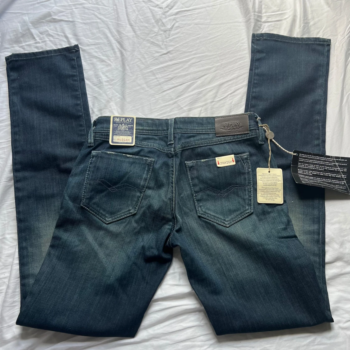 Vintage lowrise straight replay jeans - 2
