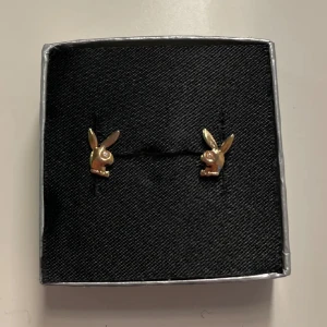 Playboy örhängen  - Säljer dessa superfina söta örhängen, aldrig använt 