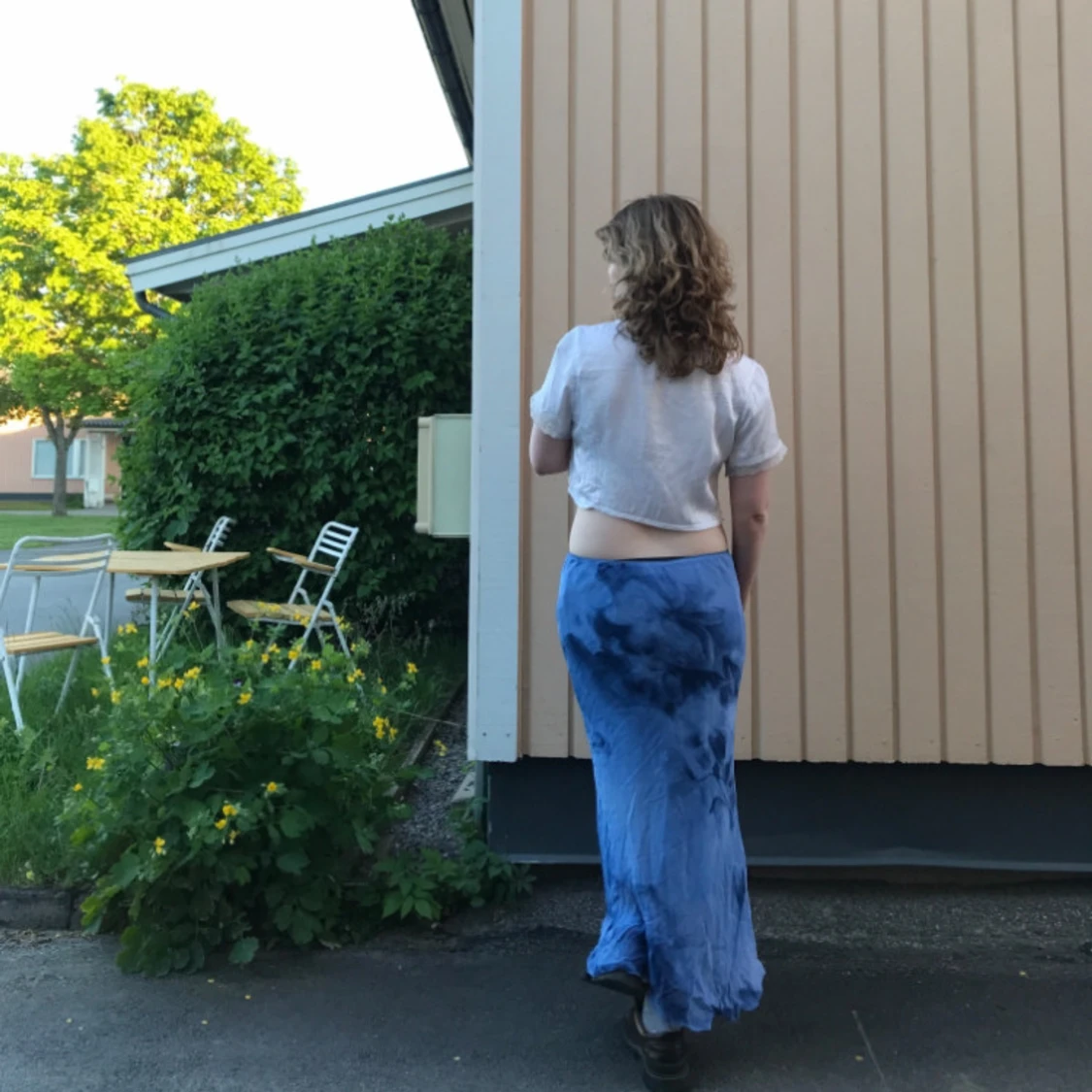 Blue maxiskirt  - 91