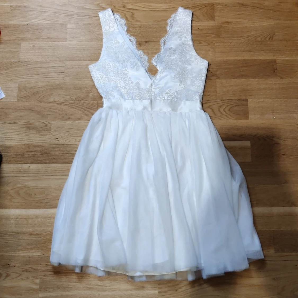 Vit klänning - 90