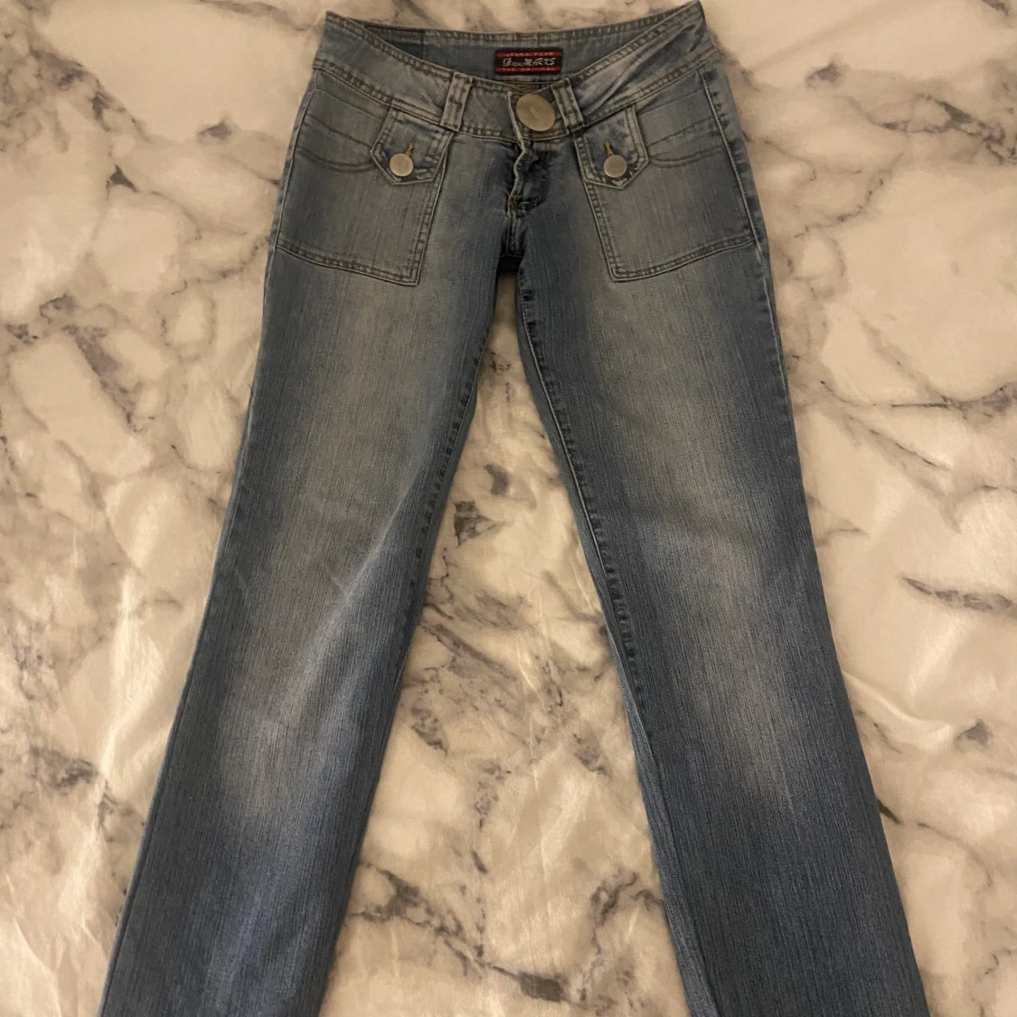 Snygga jeans 🩵 - 92