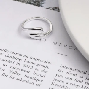 925 Silverpläterade Ring  - Helt ny  Fri stlk 