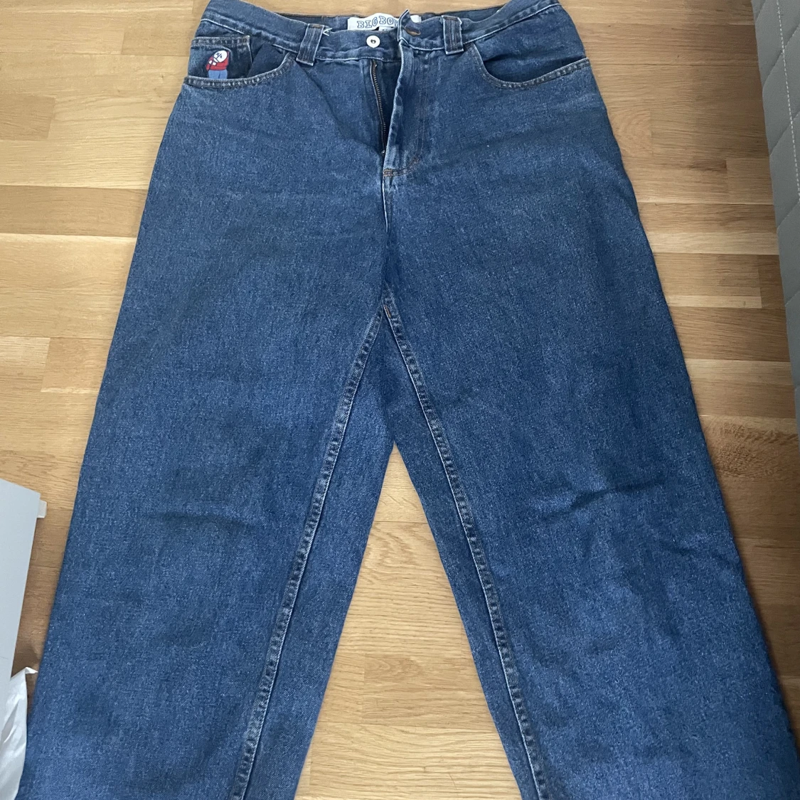 Big boy jeans, mörkblå