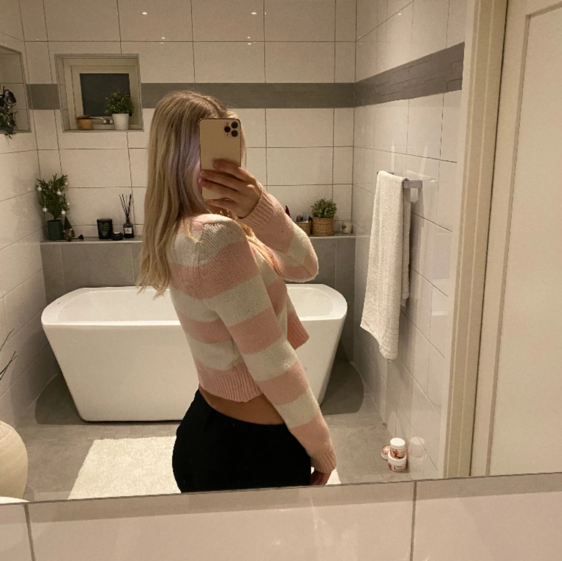 Stickad tröja  - 90