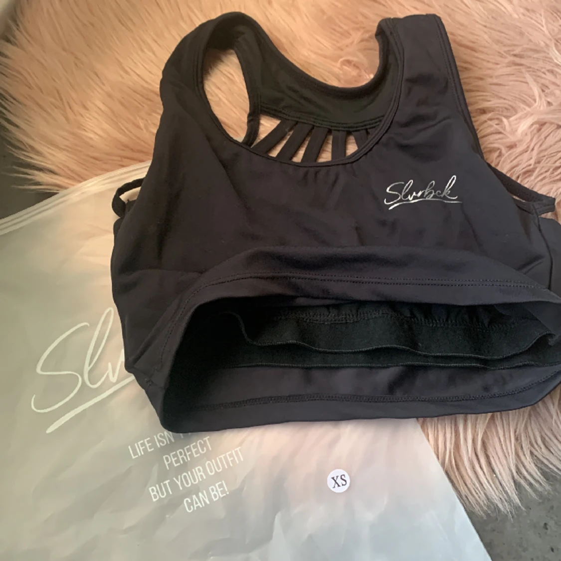 NY sporttop xs band tuff träning gym xs 36 träningsbh band yoga gym som ny! - 91