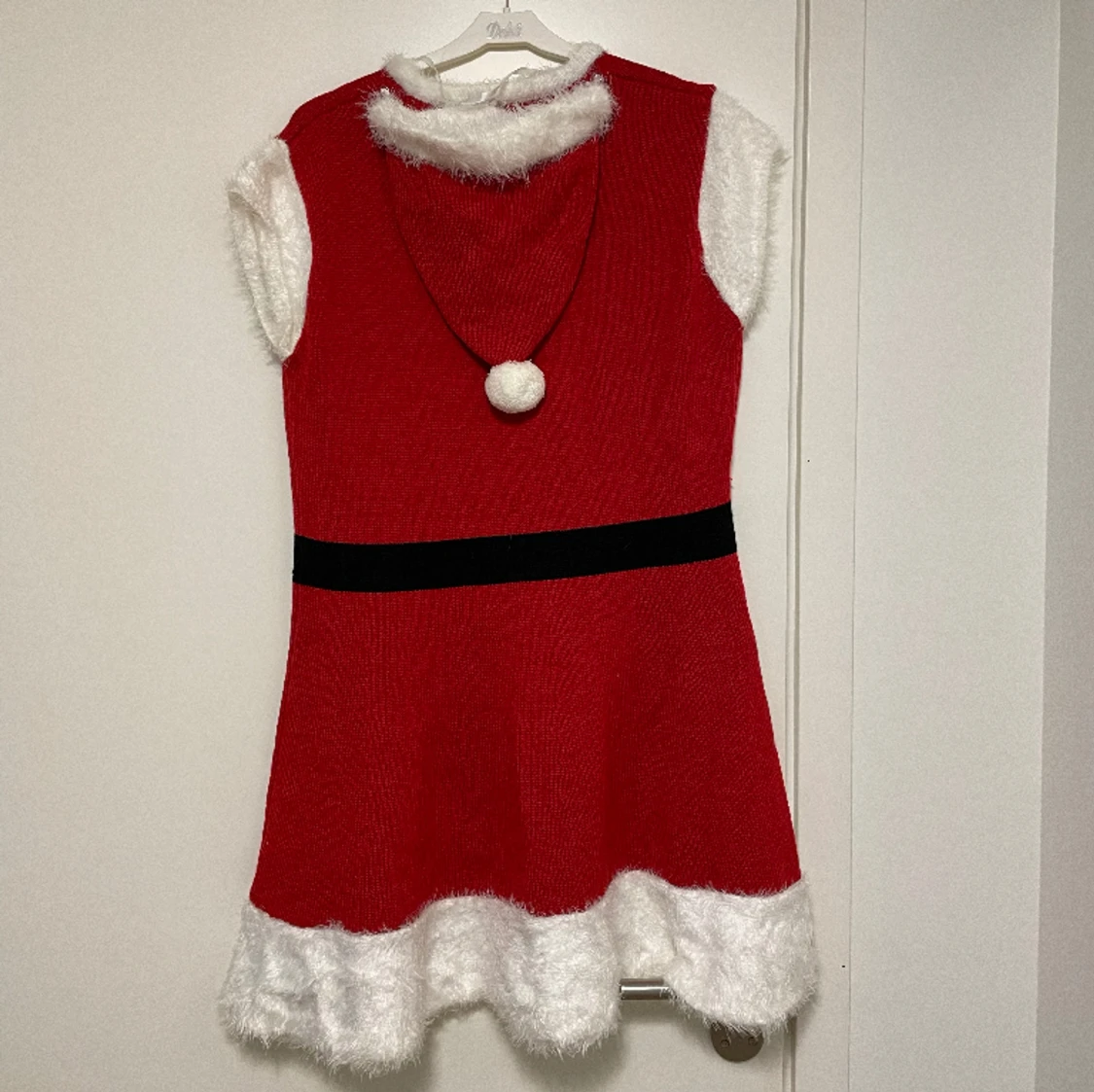 Julklänning / tomteklänning  - 90