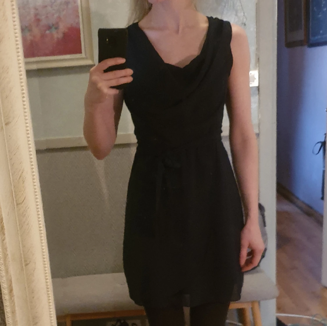 Draperad klänning - 91