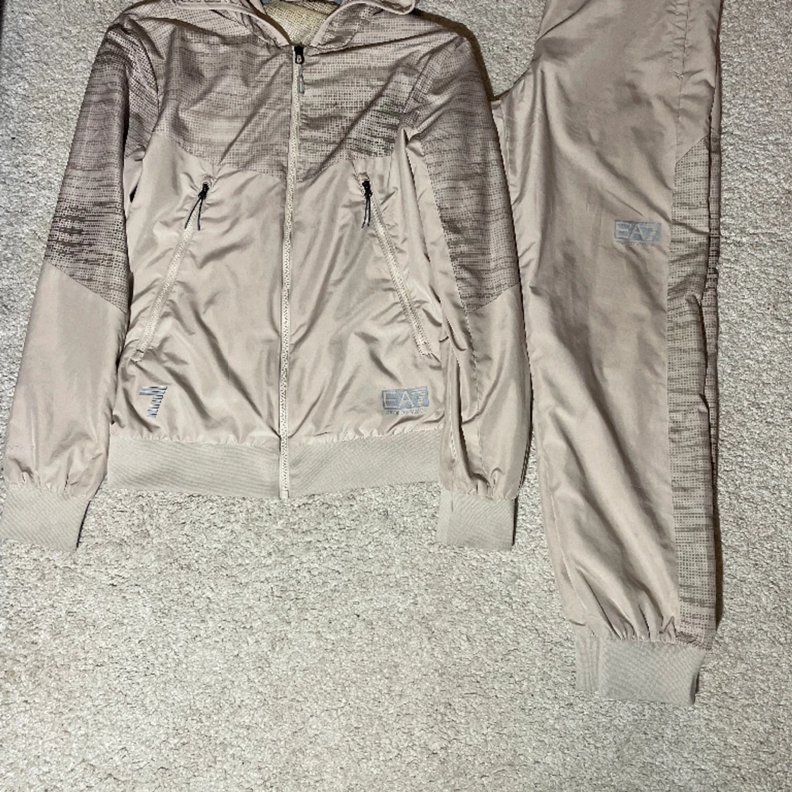 Armani Tracksuit Beige