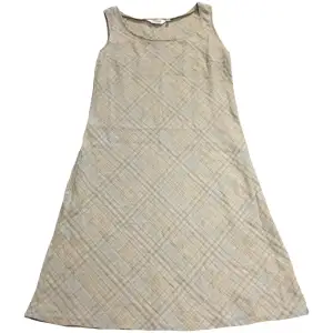 Supersöt rutig vintage klänning! Ca Strl S/M, längd på klänning 92cm