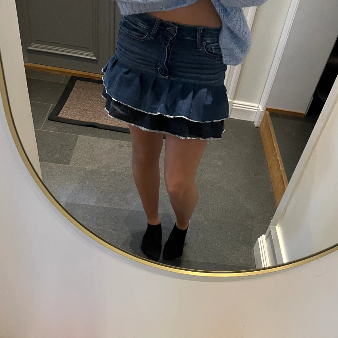 Jeanskjol med volanger från Abercrombie & Fitch - 91