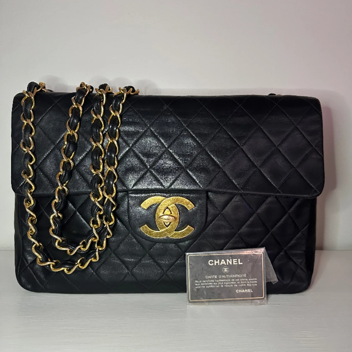 Vintage Chanel Jumbo Flap
