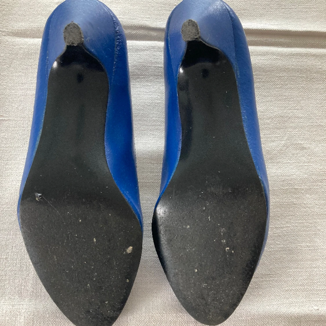 Blå klacksko - 91