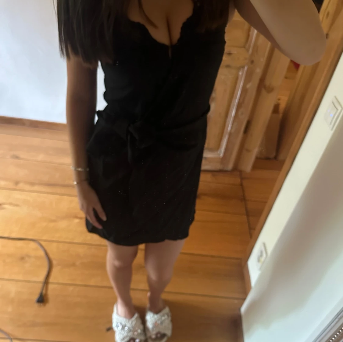 svart klänning  - 90