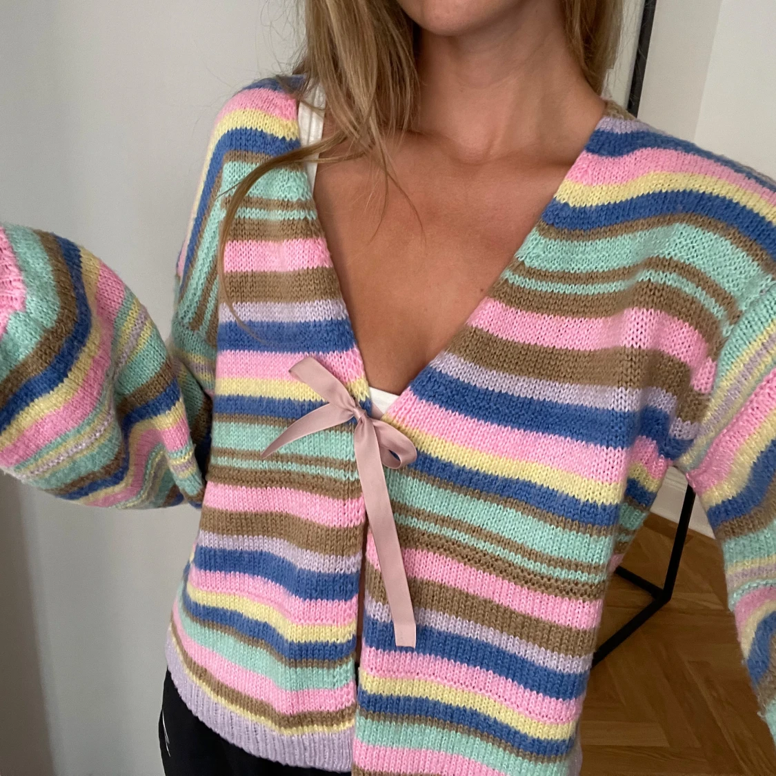 Stickad sommarkofta 🌈