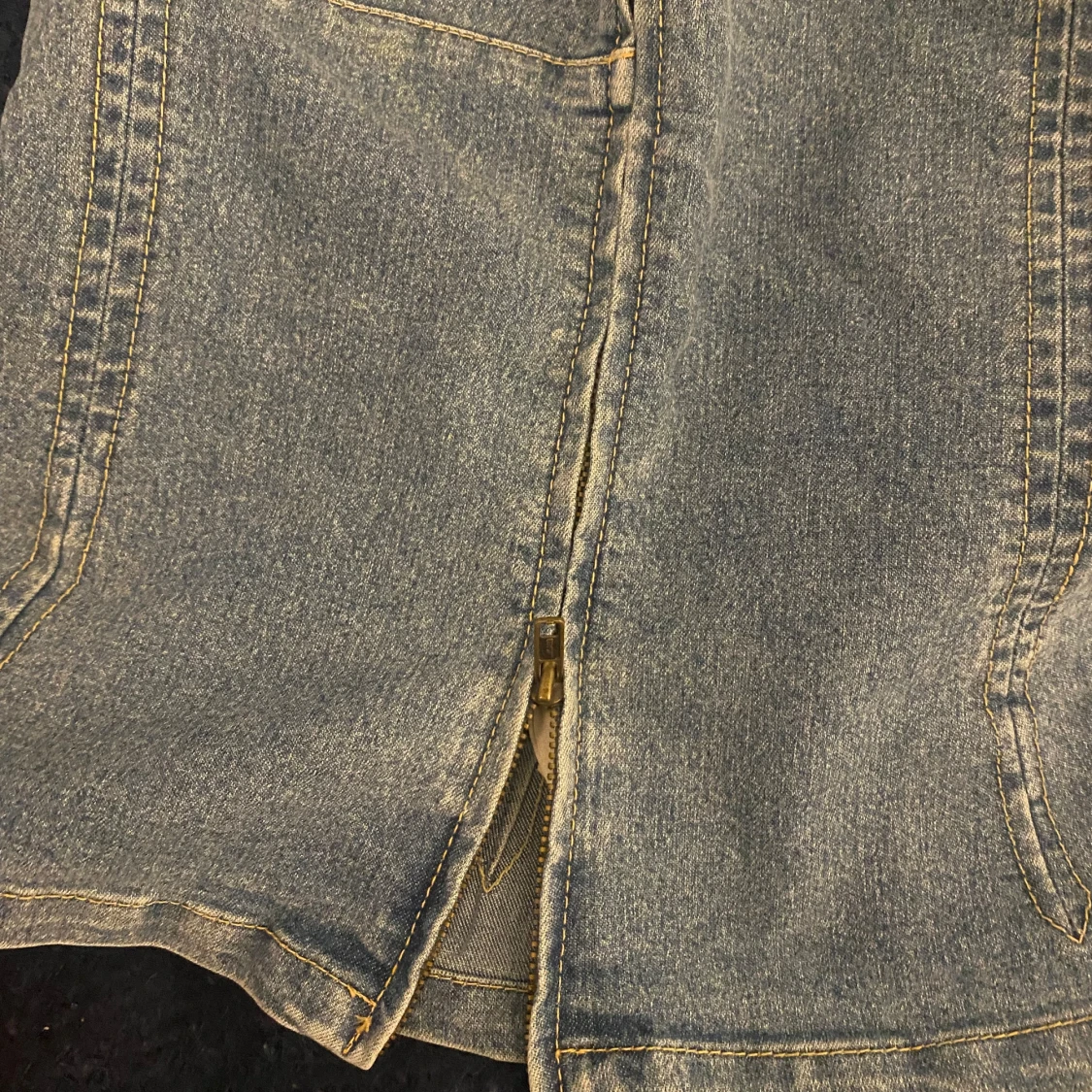 Snygg denim topp - 91