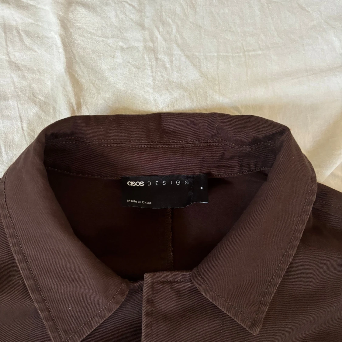 Brun jeansjacka från asos  - 91