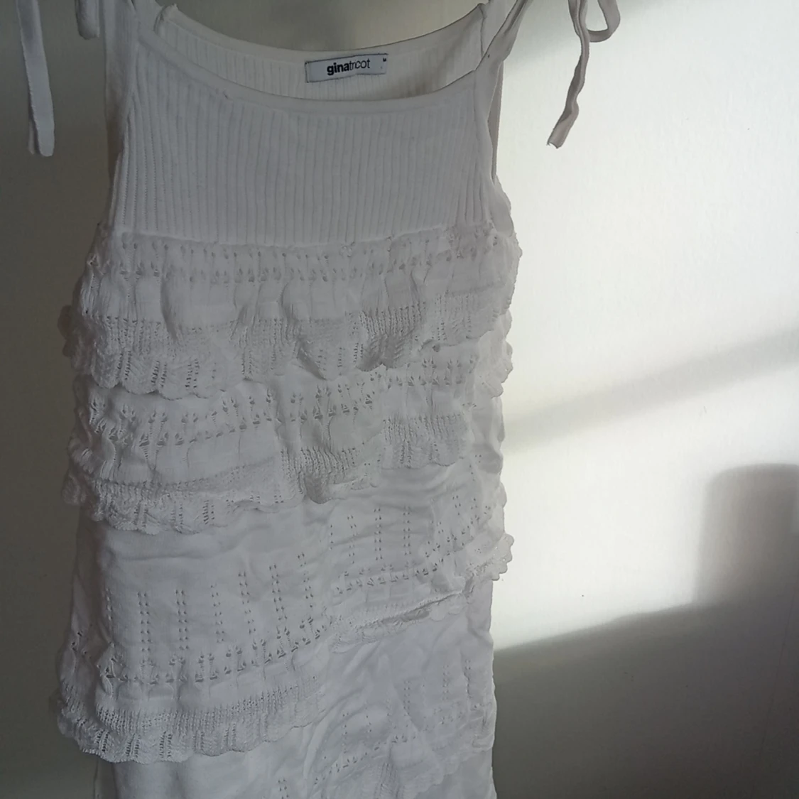 Vit klänning  - 90
