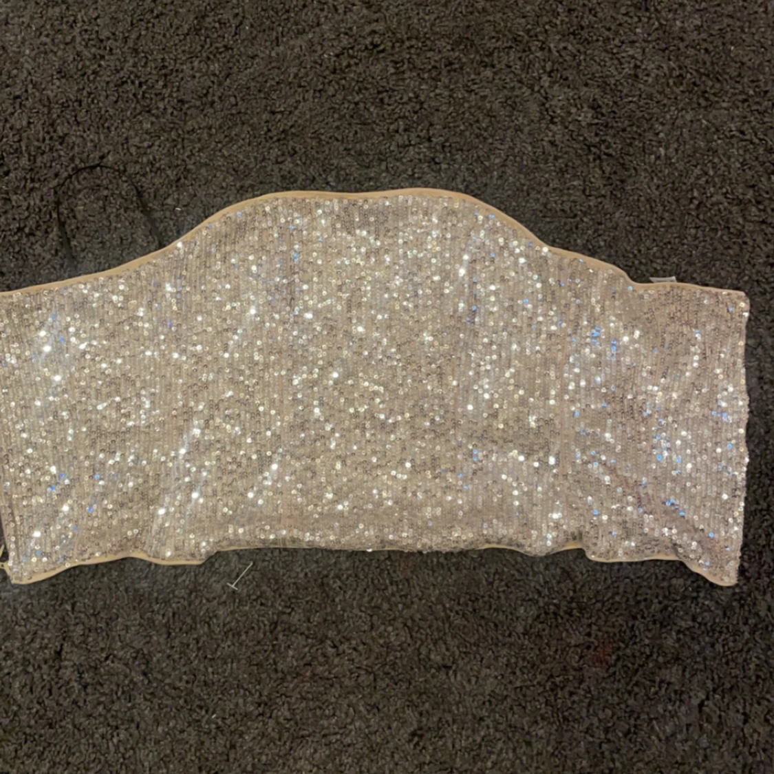 Glittrig tubtopp - 90