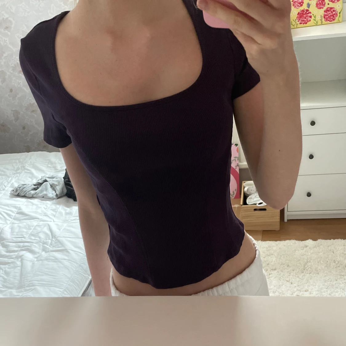 Lila topp från bik bok