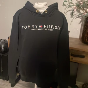 Hoodie  - Hoodie, trycker slitet se bild annars bra skick. 