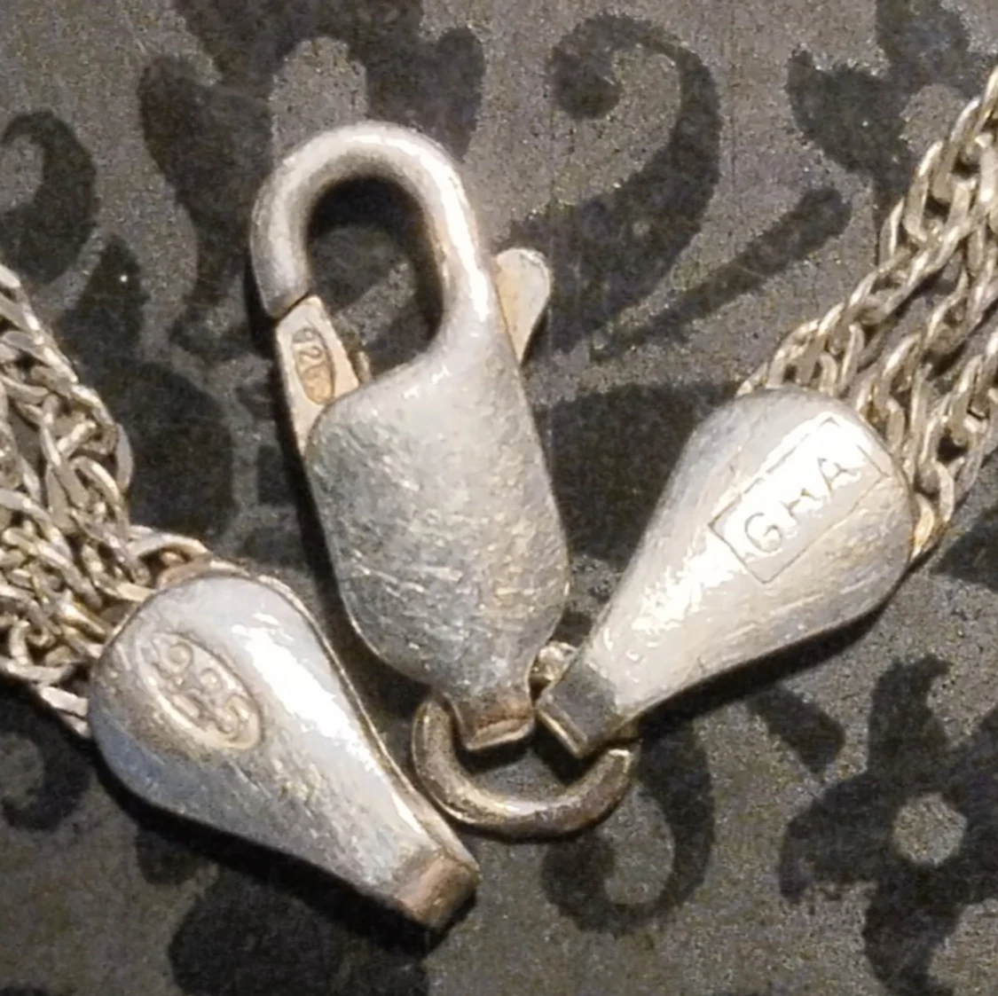 Äkta silver armband  - 91