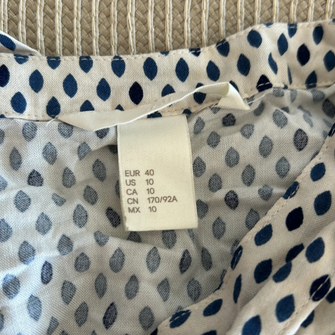 Prickig sommar klänning från H&M - 90