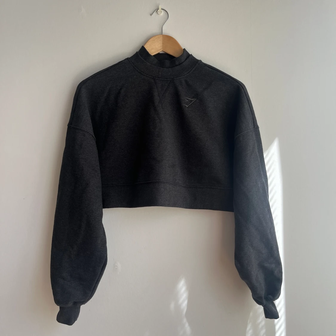 Gymshark croppad sweater, xs