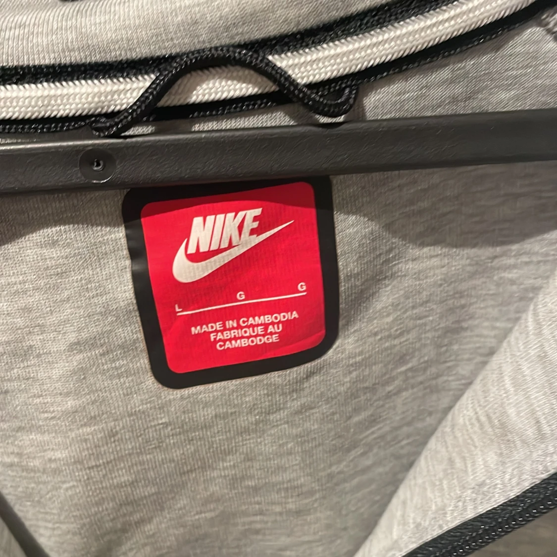 Nike tech fleece Hoddie Grå, Strl L - 90