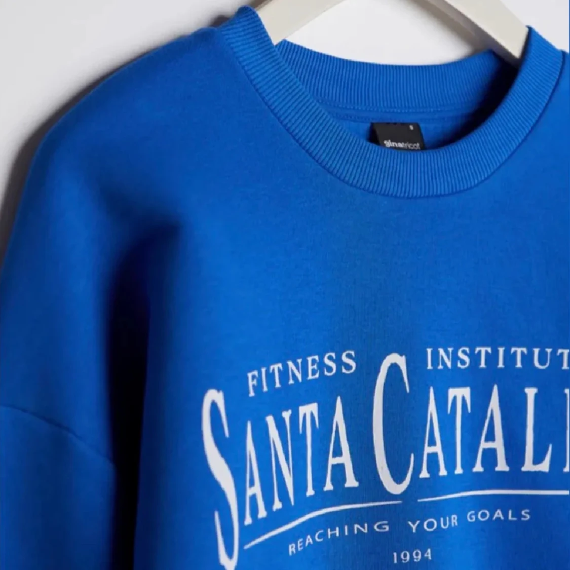 Blå sweatshirt  - 91