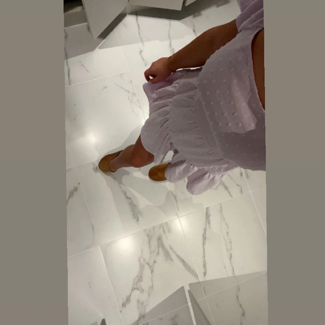 Lila klänning  - 91