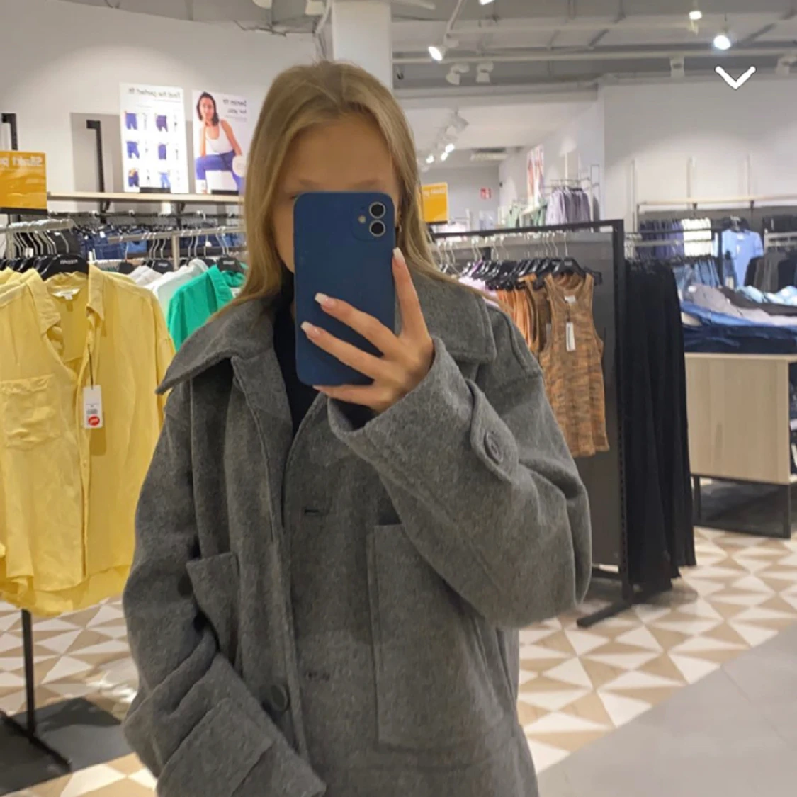 Den virala kappahl kappan i grå - 91