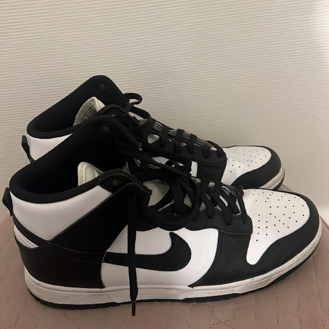 Nike dunk high black/white