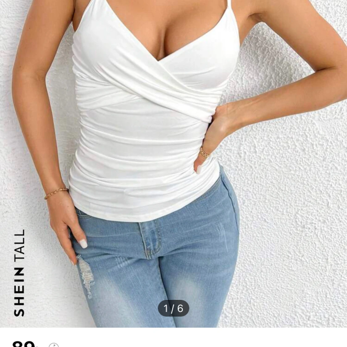 Ett vitt Criss kros linne