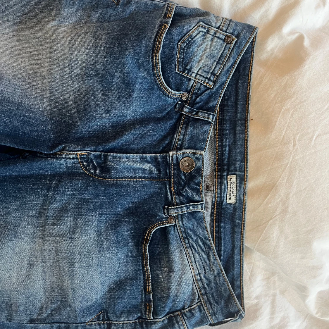 Lågmidjade bootcut jeans  - 90