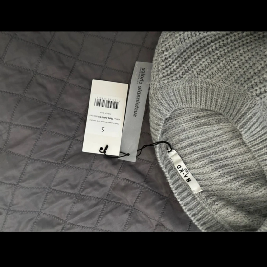 Grå stickad tröja från NA-KD - 92