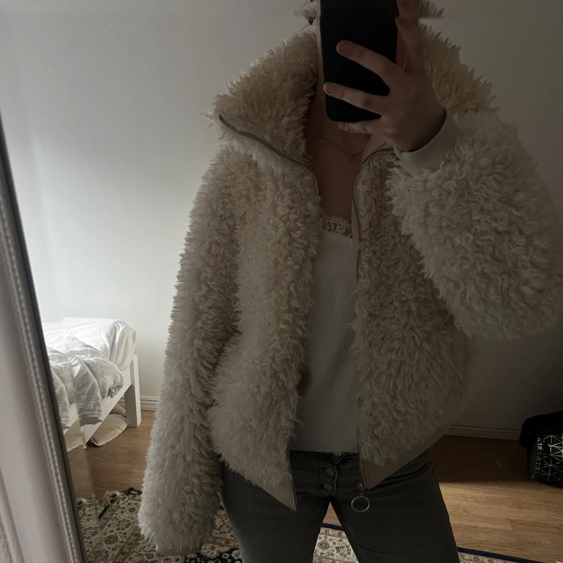 Fluffig jacka