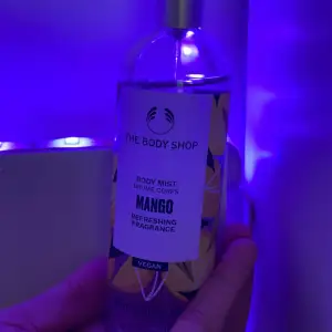 en body shop mango parfym i 100ml har bara använts få gånger💛 pris kan diskuteras vid snabbaffär