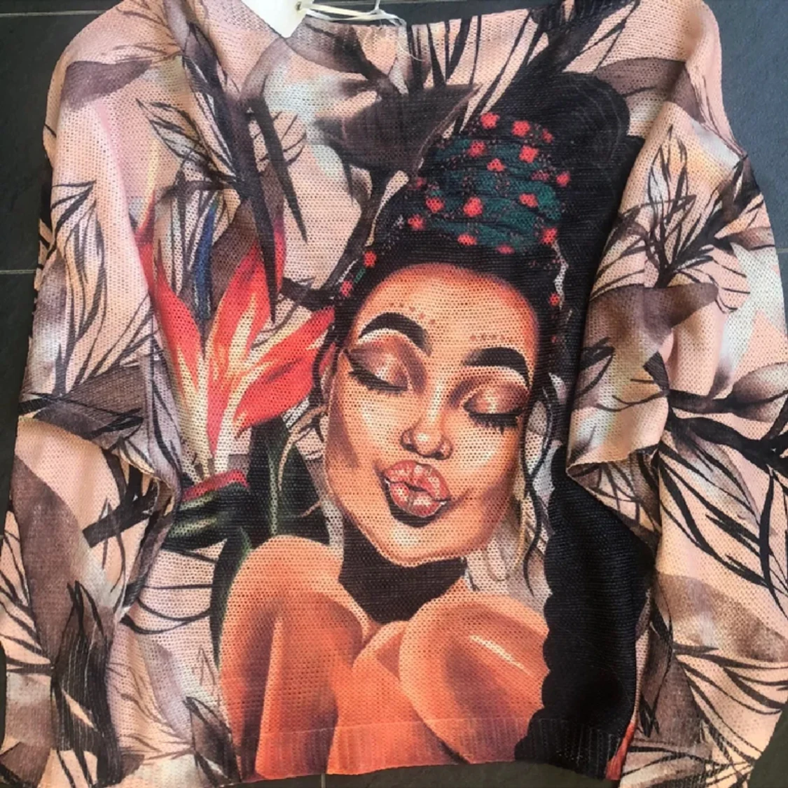 Stickat tröja ny med prislappen kvar 