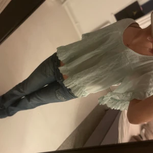 Ljus grön blus 💚 - Bra, nytt skick, Ljus grön, Tunn, bara att buda 💚💚