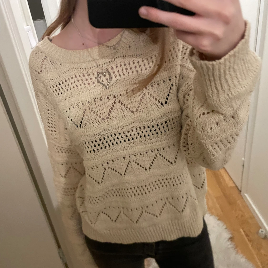 Stickad tröja  - 90